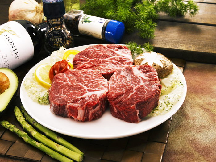 암소한우 안심 100g 1등급(냉장)