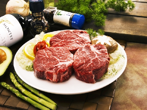 암소한우 안심 100g 1등급(냉장)